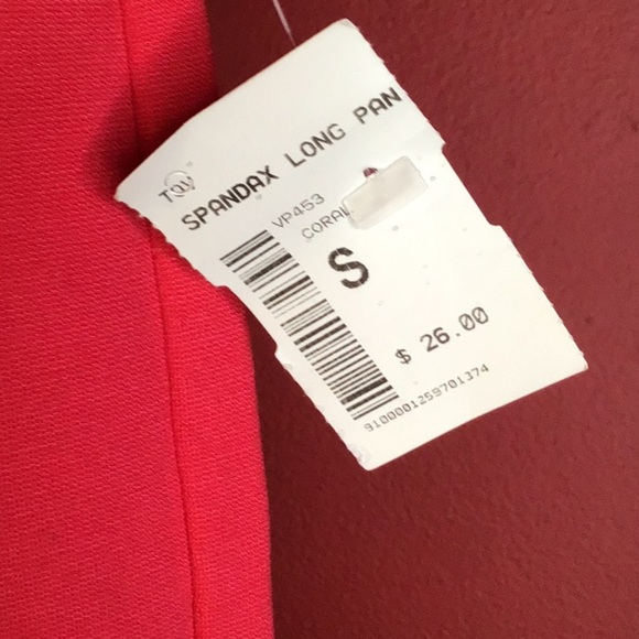 NWT VIJO COUTURE SPANDEX PANTS SIZE S - Picture 3 of 6